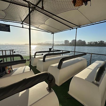 Barra Da Tijuca - 9 - Flat Premium Com Cozinha, Fogao Cooktop, Geladeira Grande, Smart Tv Grande, Lindo E Muitissimo Confortavel, Balsa Para A Praia Gratis E Estacionamento Gratuito Rio de Janeiro Exterior foto