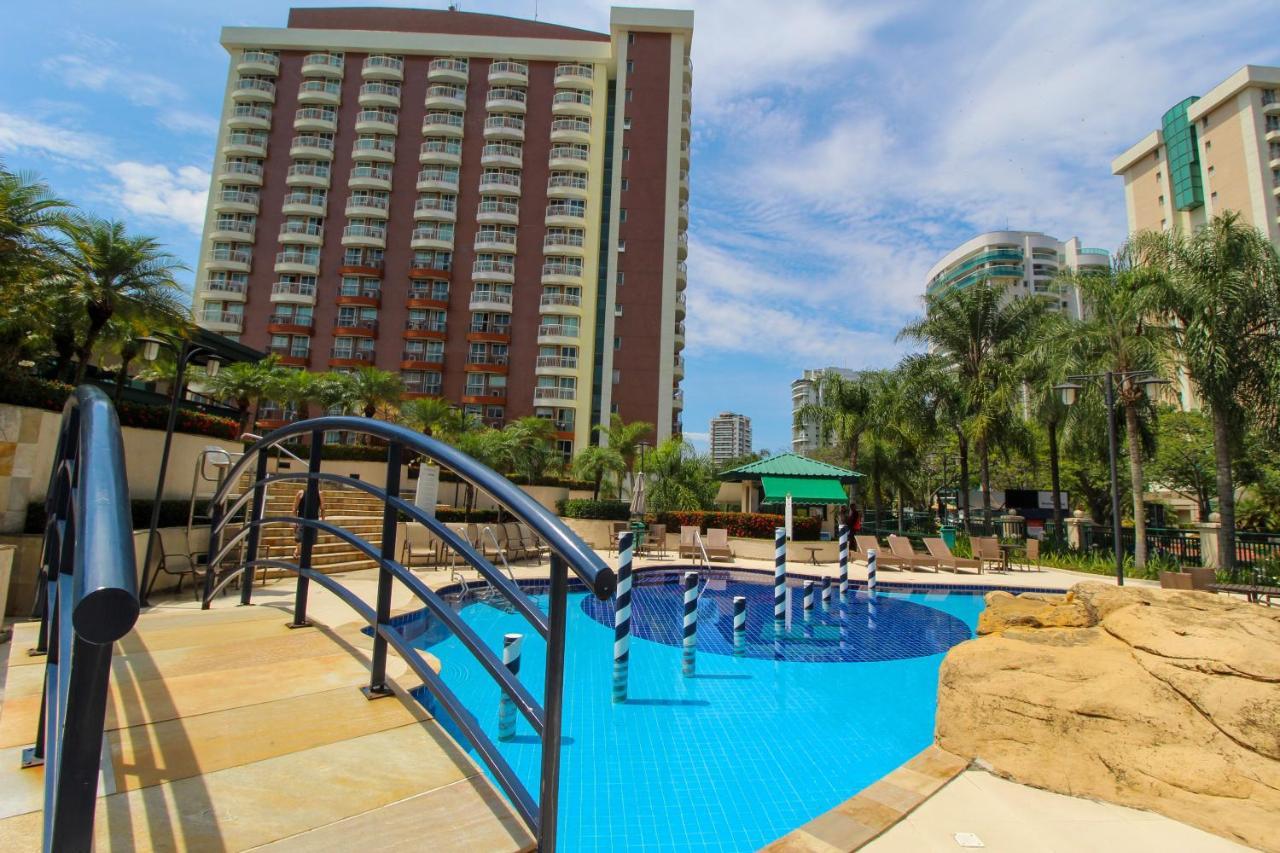 Barra Da Tijuca - 9 - Flat Premium Com Cozinha, Fogao Cooktop, Geladeira Grande, Smart Tv Grande, Lindo E Muitissimo Confortavel, Balsa Para A Praia Gratis E Estacionamento Gratuito Rio de Janeiro Exterior foto