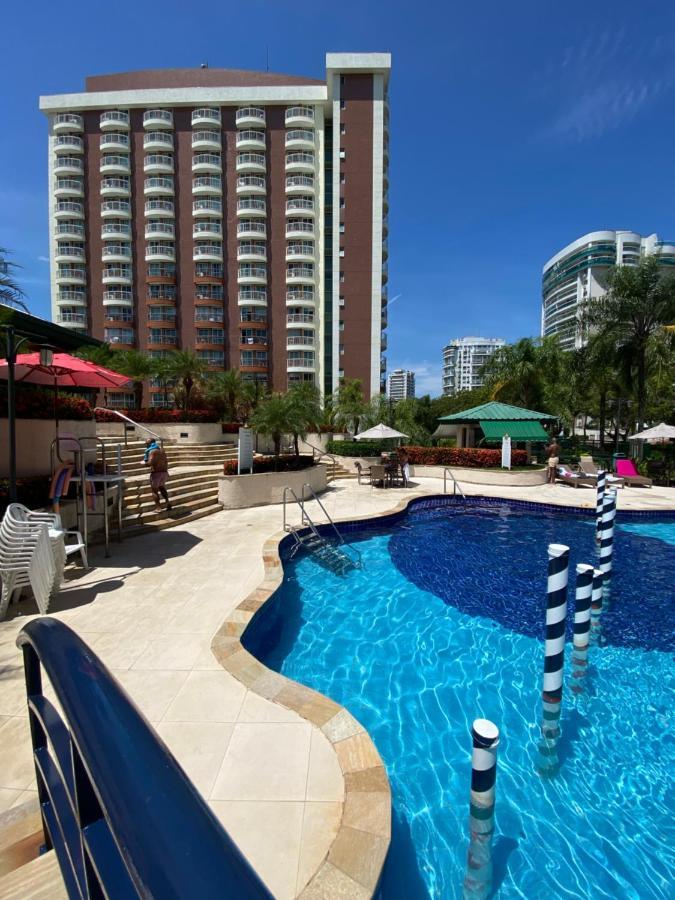 Barra Da Tijuca - 9 - Flat Premium Com Cozinha, Fogao Cooktop, Geladeira Grande, Smart Tv Grande, Lindo E Muitissimo Confortavel, Balsa Para A Praia Gratis E Estacionamento Gratuito Rio de Janeiro Exterior foto