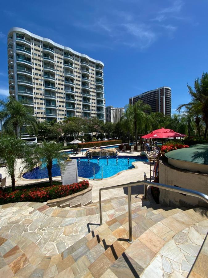 Barra Da Tijuca - 9 - Flat Premium Com Cozinha, Fogao Cooktop, Geladeira Grande, Smart Tv Grande, Lindo E Muitissimo Confortavel, Balsa Para A Praia Gratis E Estacionamento Gratuito Rio de Janeiro Exterior foto